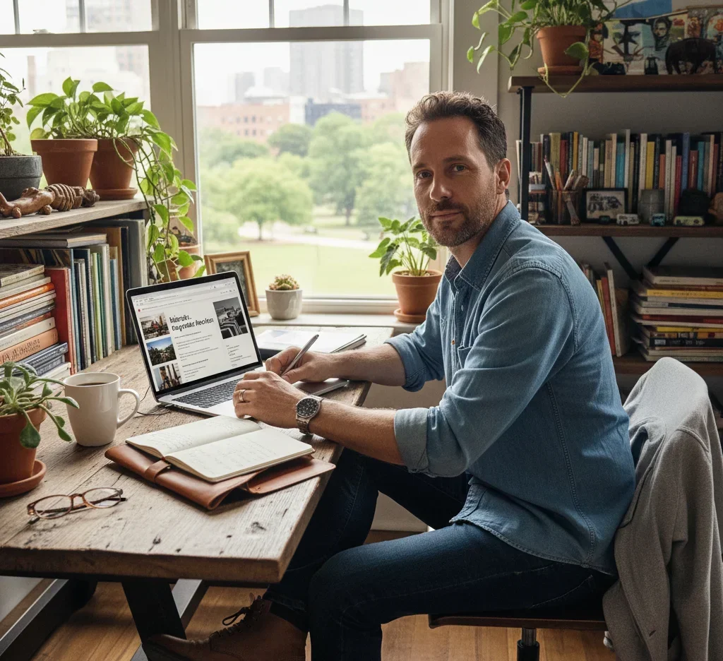 Author Miles Donovan